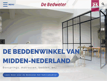 Tablet Screenshot of bedweter.nl